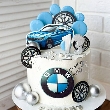 Торт "BMW" купить - новыйуренгой.сладкоежкин.рф
